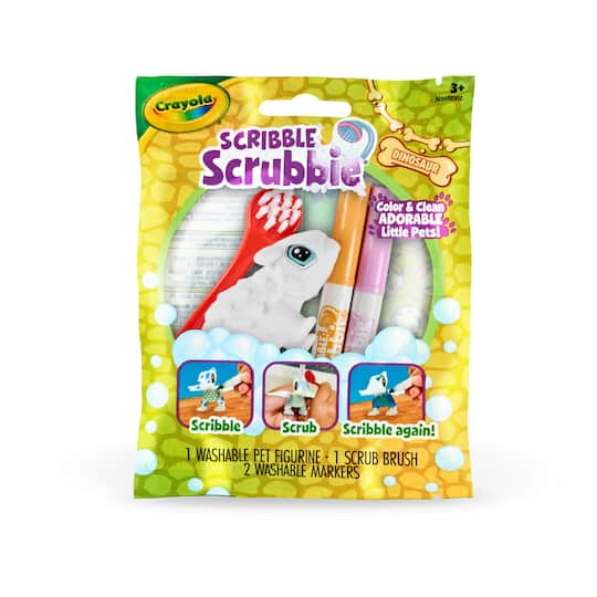 Crayola® Scribble Scrubbie® New Dinosaur Blind Pack